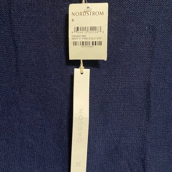 NWT Crew Neck Sweater Caslon Contrast Cuff Size S - Picture 4 of 7